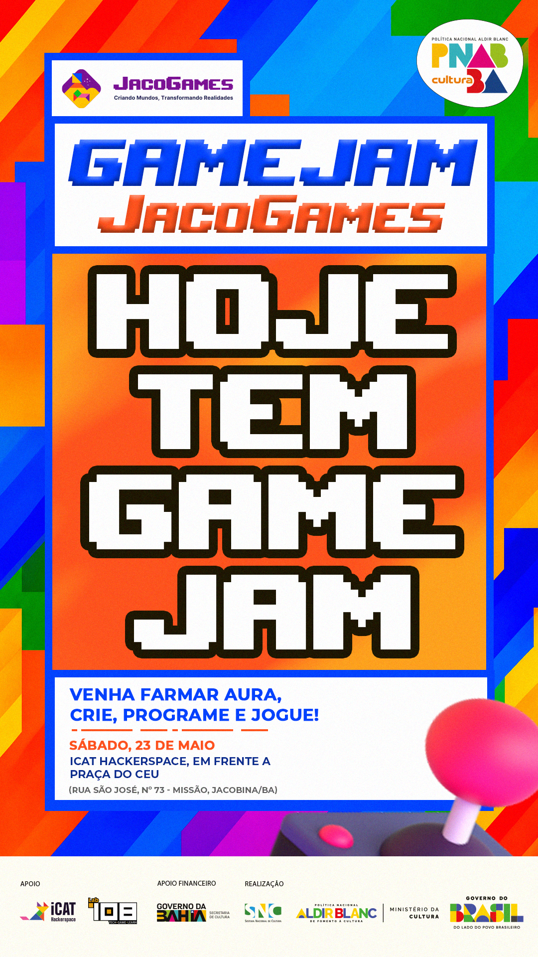 É hoje!