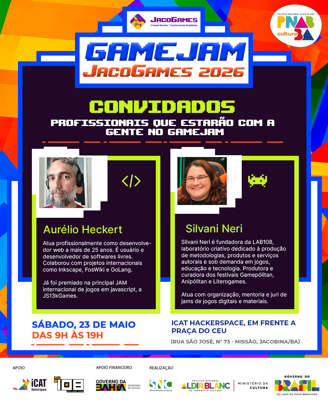 Convidados GameJam
