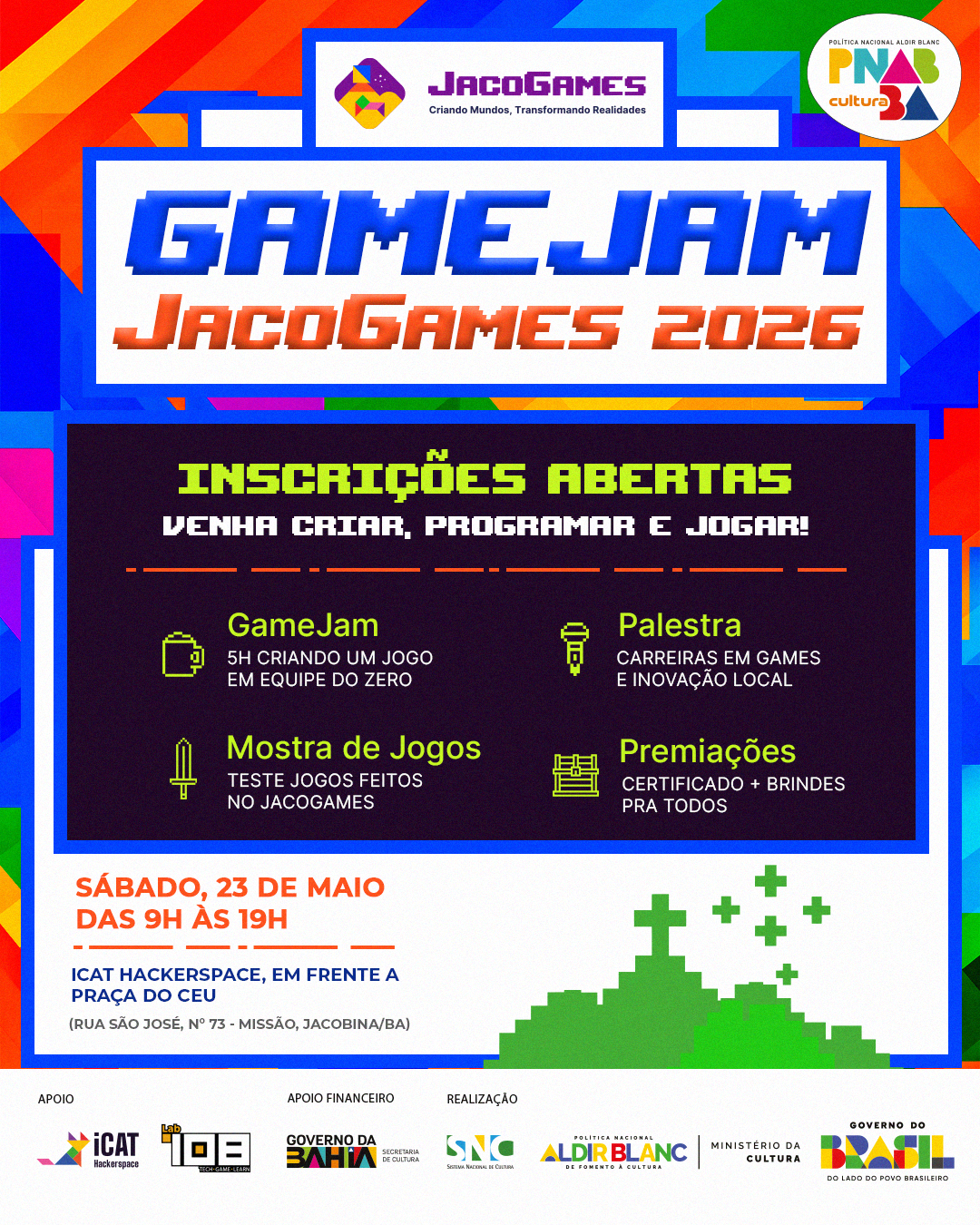 Inscrições GameJam